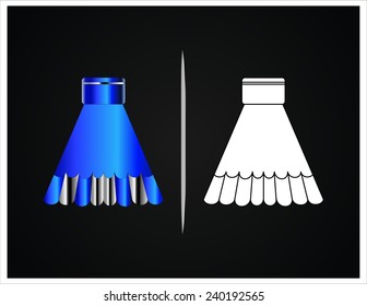 bottle and packaging set of perfume bottles vector format 