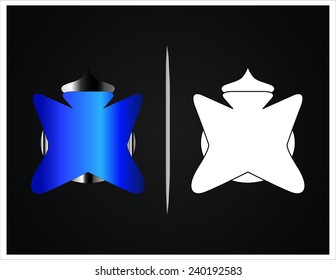 bottle and packaging set of perfume bottles vector format 