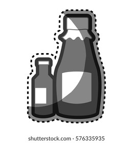 Bottle of peanut oil