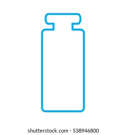bottle, perfume, icon, vector illustration EPS 10