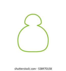 bottle, perfume, icon, vector illustration EPS 10