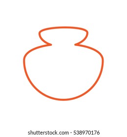 bottle, perfume, icon, vector illustration EPS 10