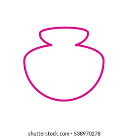bottle, perfume, icon, vector illustration EPS 10