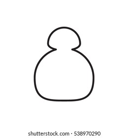 bottle, perfume, icon, vector illustration EPS 10