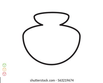 bottle, perfume, icon, vector illustration eps10