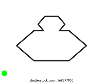 bottle, perfume, icon, vector illustration eps10