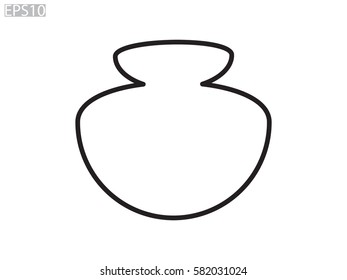 bottle, perfume, icon, vector illustration eps10