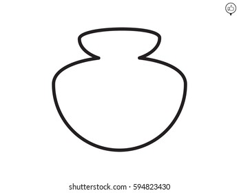 bottle, perfume, icon, vector illustration eps10
