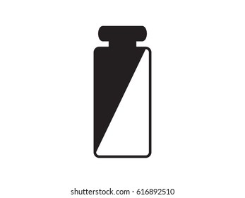 bottle, perfume, icon, vector illustration eps10