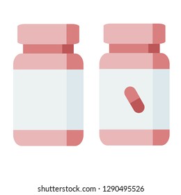 bottle of pills