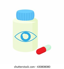 Bottle of pills icon