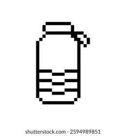 bottle plastic drink pixel art