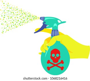 a bottle of poison