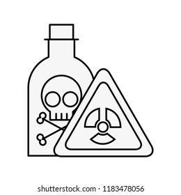 bottle poison laboratory danger board chemistry laboratory