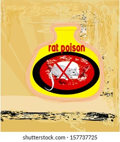 bottle of rat poison 