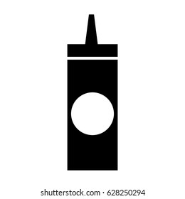 bottle sauce isolated icon