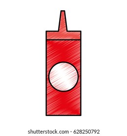 bottle sauce isolated icon