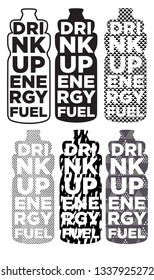 Bottle Set. Drink up energy.