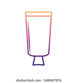 a bottle of shampoo nolan icon. Simple thin line, outline vector of BOTTLE icons for ui and ux, website or mobile application