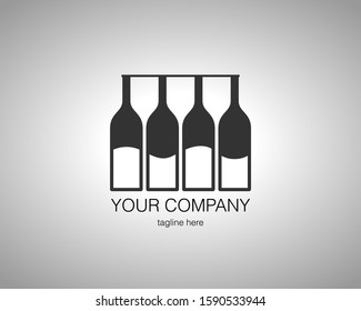 Bottle Shape for Logo Design, symbol, Icon and Company