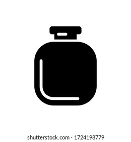 bottle shape vector trendy illustration icon template
