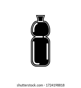 bottle shape vector trendy illustration icon template