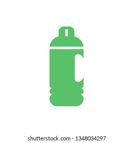 Bottle sign icon - Plastic bottle icon illustration