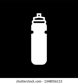 Bottle sign icon - Plastic bottle icon illustration