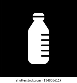 Bottle sign icon - Plastic bottle icon illustration