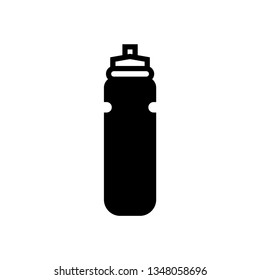 Bottle sign icon - Plastic bottle icon illustration
