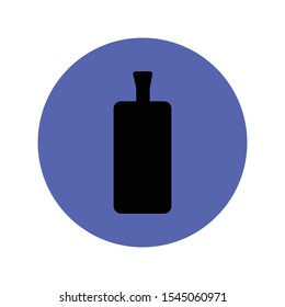 Bottle simple illustration clip art vector