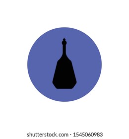 Bottle simple illustration clip art vector