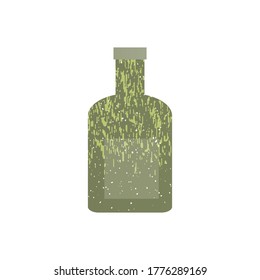 bottle simple stock vector illustration