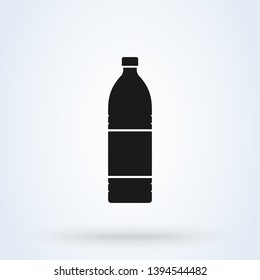 bottle Simple symbol. flat style. Vector illustration icon isolated on white background