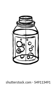 Bottle sketch
