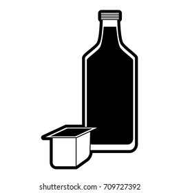 bottle and small box icon image 