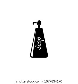 a bottle of soap illustration. Element of a bathroom for mobile concept and web apps. Detailed a bottle of soap illustration can be used for web and mobile. Premium icon on white background