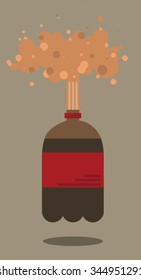 bottle of soda