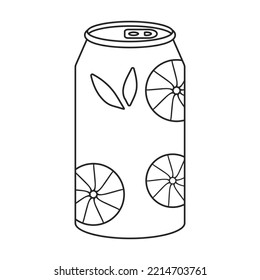 Bottle of soda vector icon.Outline vector icon isolated on white background bottle of soda.