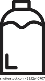 Bottle Sports Water Outline Icon