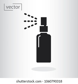 Bottle Spray Icon Vector