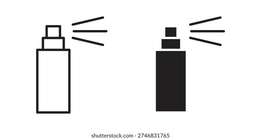 Bottle spray icon. Vector Isolated Illustration for web design.