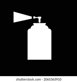 bottle spray pafum design illustration concept web