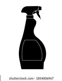 Bottle Spray Sprayer Icon Vector Illustration EPS10