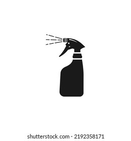 Bottle sprayer icon - vector illustration, bottle sprayer emblem design on a white background. Suitable for your design need, logo, illustration, animation, etc.