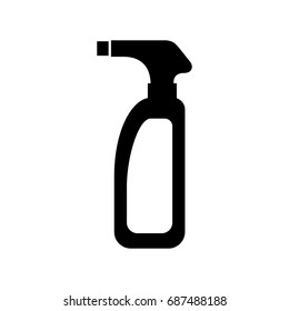 Bottle with sprinkler icon