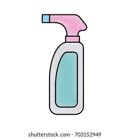 Bottle with sprinkler icon