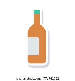 bottle sticker icon 