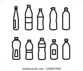 The bottle is a storage area with a neck part that is more stoppers. Bottles from plastic are usually made by extrusion