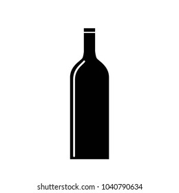 Bottle style icon vector